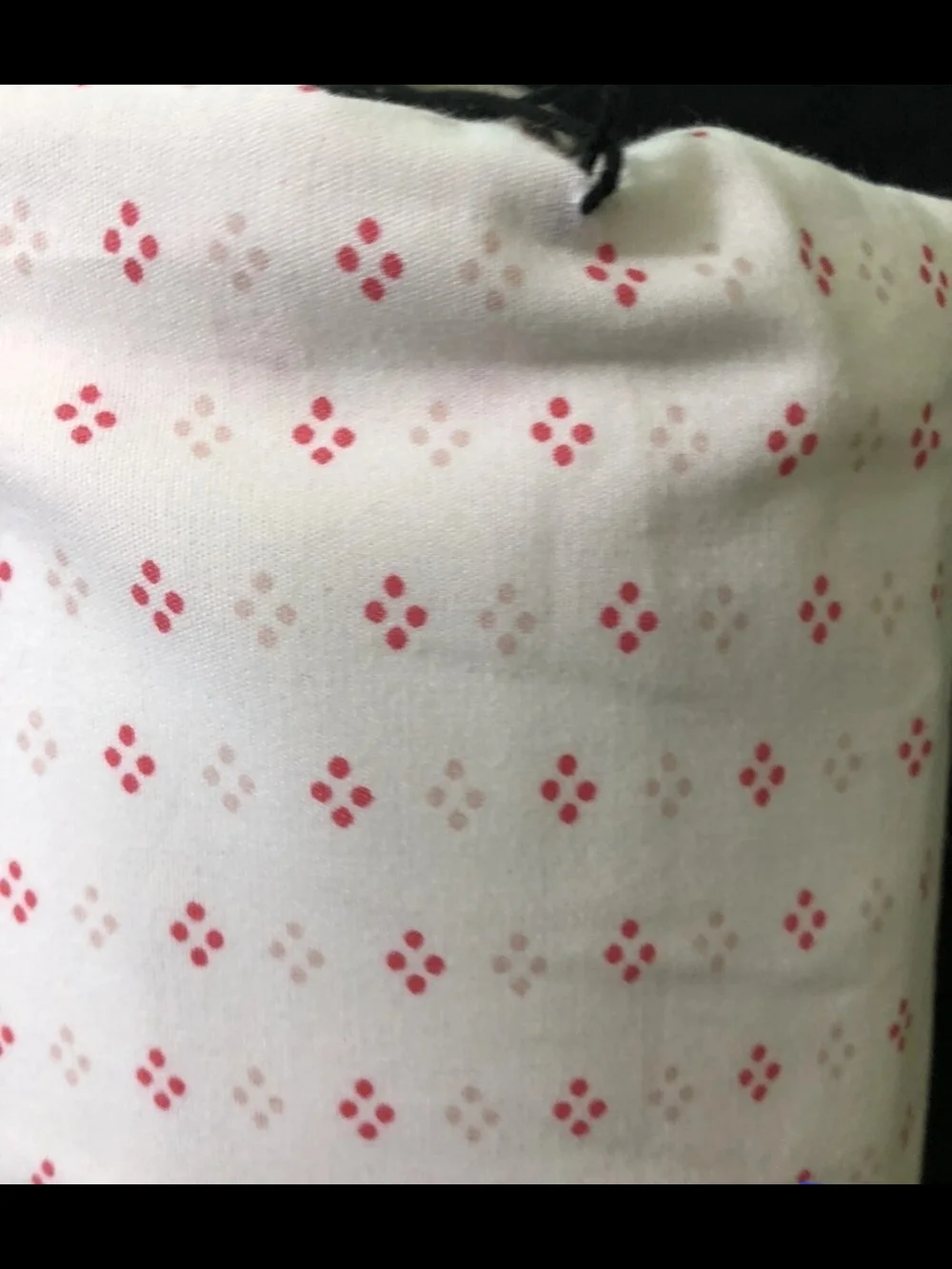 Hearth & Hand White Cotton Sheet Set with Pink Dot Accents Twin/Twin XL